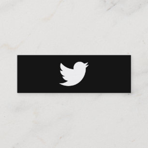 twitter followers mini business card