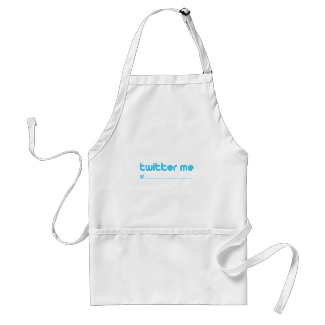 twitter me @ standard apron (Front)