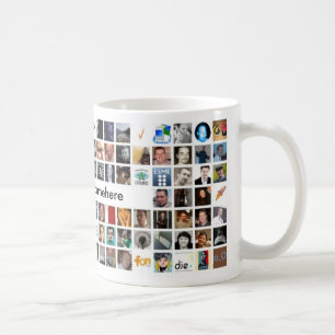 Twitter Mosaic Mug - Customized