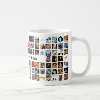 Twitter Mosaic Mug - Customized