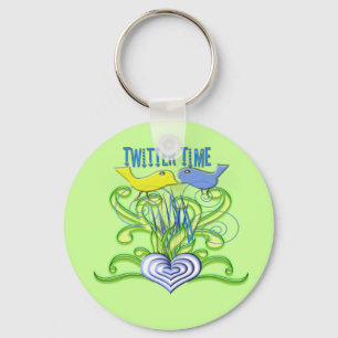 TwitterTime Keychain