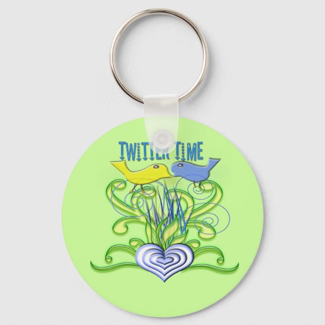 TwitterTime Keychain (Front)