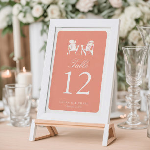 Two Adirondack Chairs   Table Number
