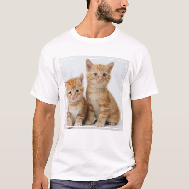Two Adorable Kittens T-Shirt (Front)
