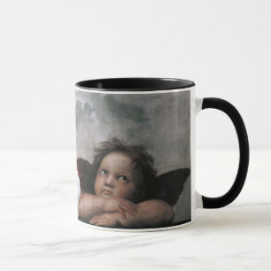 Two Angels, Raphael Vintage Fine Art Mug