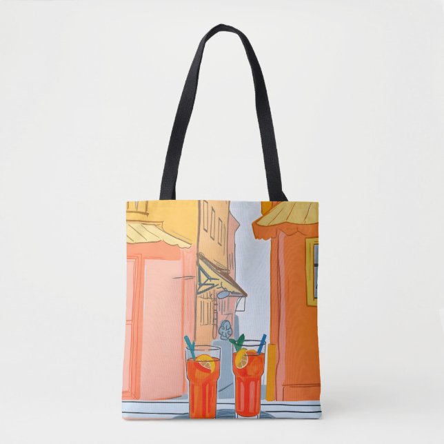 Two Aperols Please! Tote Bag (Front)