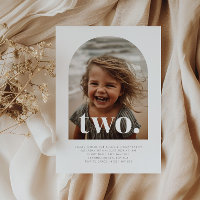 Two Arched Photo Birthday