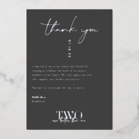 Two Are Better Than One | Baby Shower Thank You