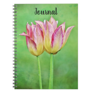Two Artsy Tulips Journal Notebook