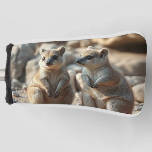 Two Aussie Rottnest IsLand Quokkas,  Golf Head Cover