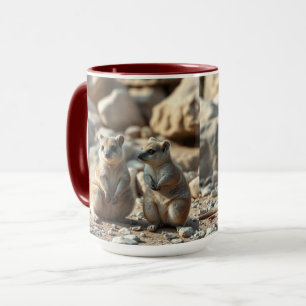 Two Aussie Rottnest IsLand Quokkas, Mug