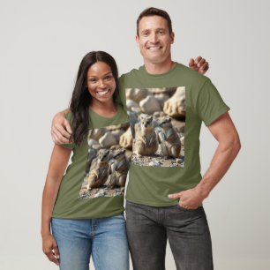 Two Aussie Rottnest IsLand Quokkas, T-Shirt