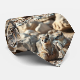 Two Aussie Rottnest IsLand Quokkas, Tie