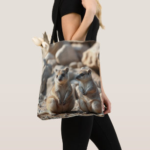 Two Aussie Rottnest IsLand Quokkas, Tote Bag