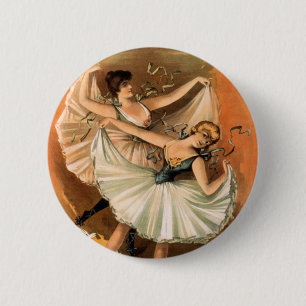 Two Ballerinas buttons