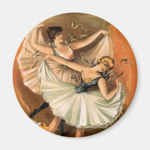 Two Ballerinas magnet