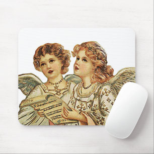 Two Beauthful Angels Mouse Pad