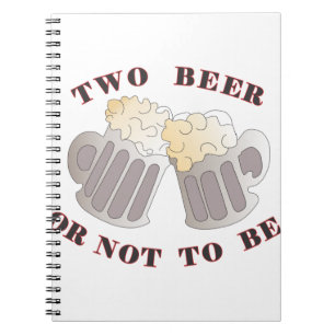 two beer notebook