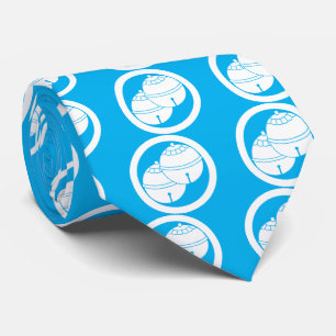 Two bells in a circle tie