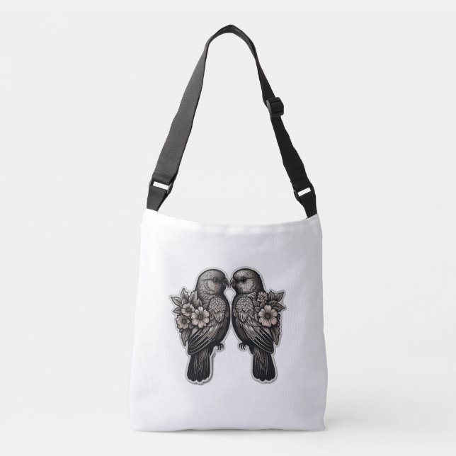 Two bird crossbody bag (Front)
