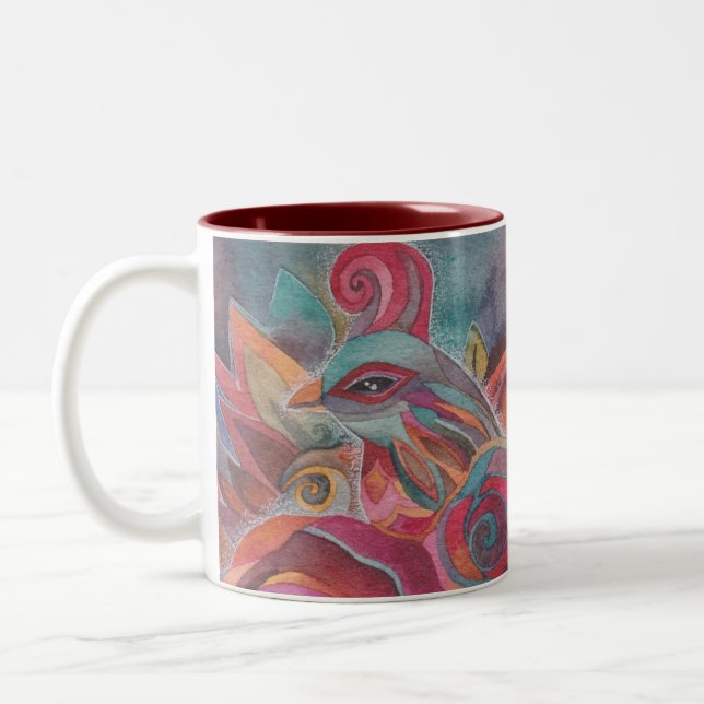 Two Bird Mug (Left)
