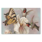 Two birds & Butterfly Shabby Chic Decoupage