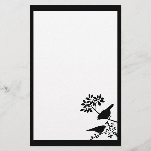 Two Birds Stationery Paper (Front)