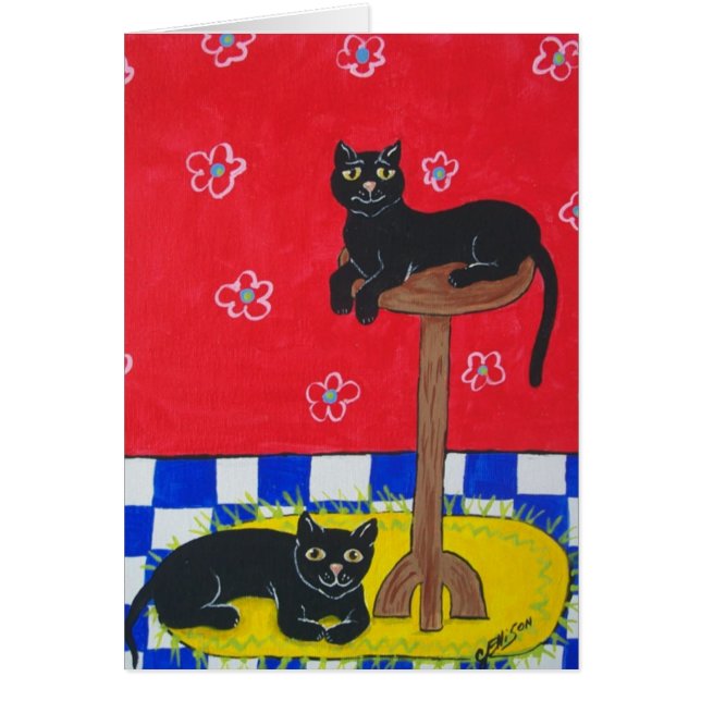 Two Black Cats (Front)