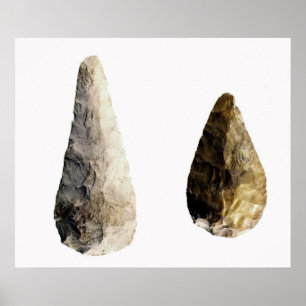 Two blades, from Saint-Acheul Poster