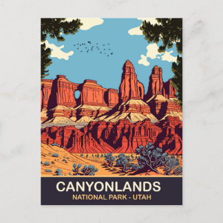 Two Bob Arch, Canyonlands, Utah, Travel Postcard