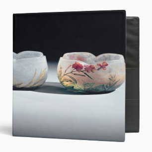 Two bowls by Daum, Nancy, France Binder