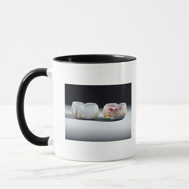 Two bowls by Daum, Nancy, France Mug (Left)