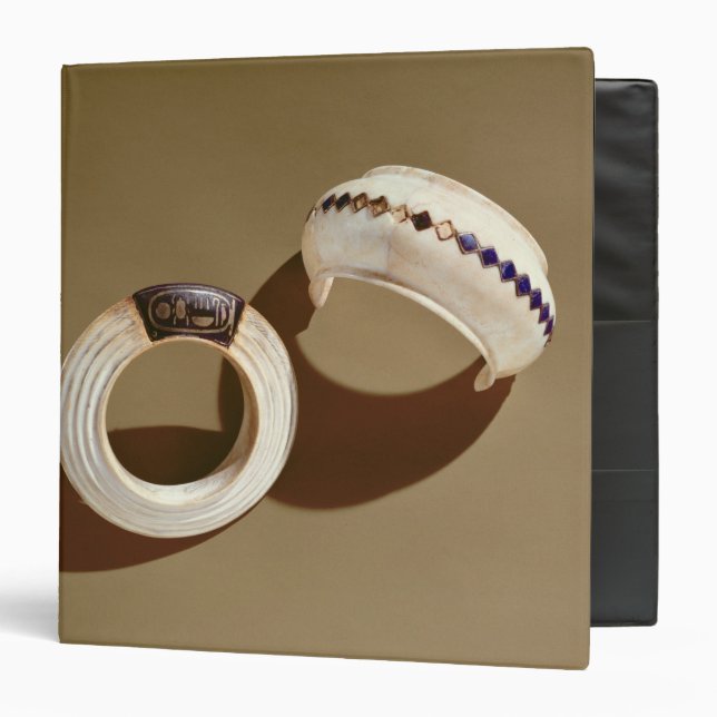 Two bracelets, from the Tomb of Tutankhamun Binder (Front/Inside)