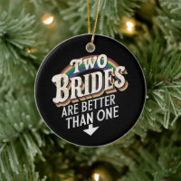 Two Brides Are Better Than One Lesbian Wedding 