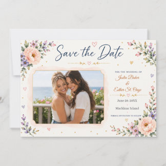 Two Brides Are Better Than One Photo Save the Date