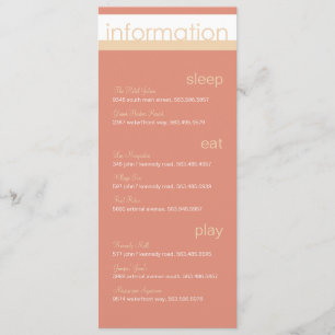 Two Brides Information Announcements