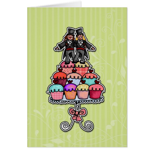 Two Brides on Cupcakes (Front)