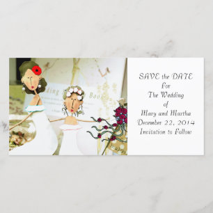 Two Brides Save the Date