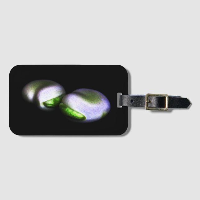 Two Broad Beans bc ltcna Luggage Tag (Front Horizontal)