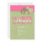 Two Brown Horses Girl's Birthday Party Invitation