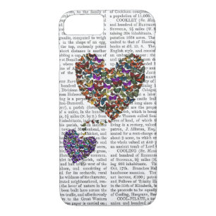 Two Butterfly Hearts Case-Mate iPhone Case
