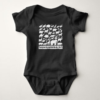 Two-by-Two Baby One-piece Bodysuit