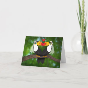 Two Can Get Married! Lesbian Wedding Notecard