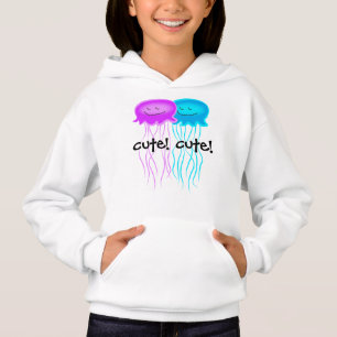 Two Cartoon Jellyfish