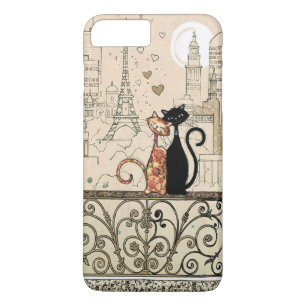 Two Cats in Love Case-Mate iPhone Case