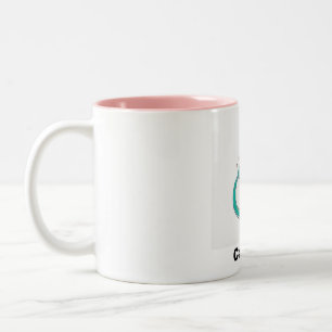 Two Cats In Love Illustration Mug