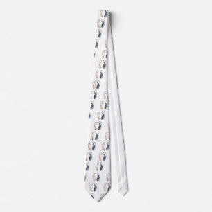 Two Cats in Love Tie