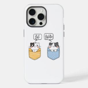 two cats iPhone 15 pro max case