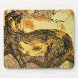 Two Cats Mouse Pad