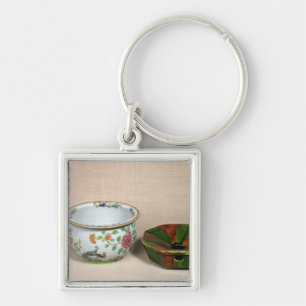Two chamber pots keychain